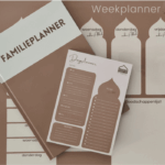 EL HIDAYA Voodeelbundel: combinatie van de Islamitische Familieplanner, Weekplanner Whiteboard en Dagplanner NL