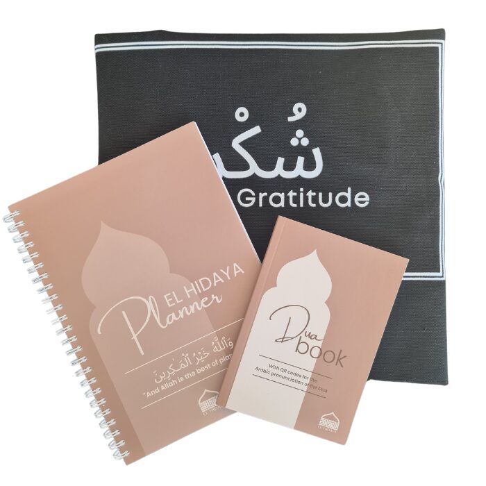 Voordeelbundel Tote bag, EL HIDAYA Planner en Dua book