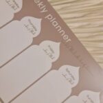 Weekly planner magnetische whiteboard 1